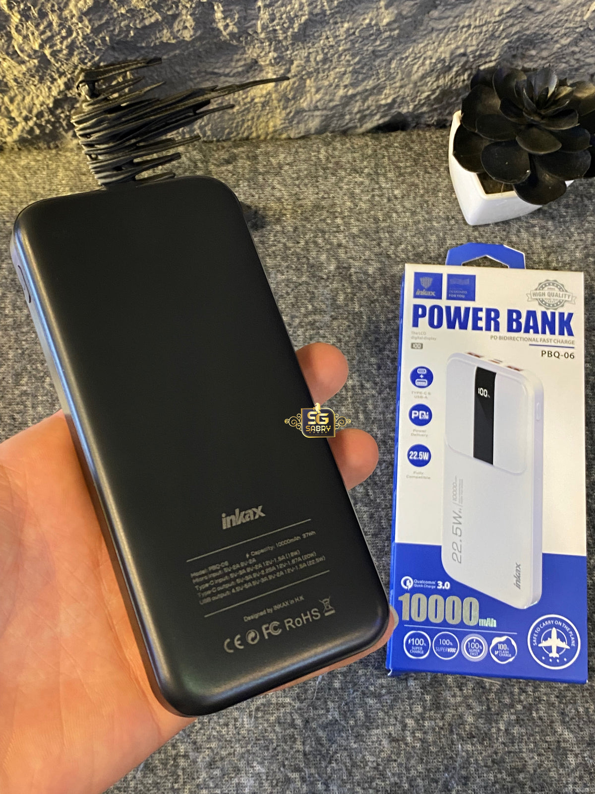 PowerBank inkax 100000mAh 22.5W