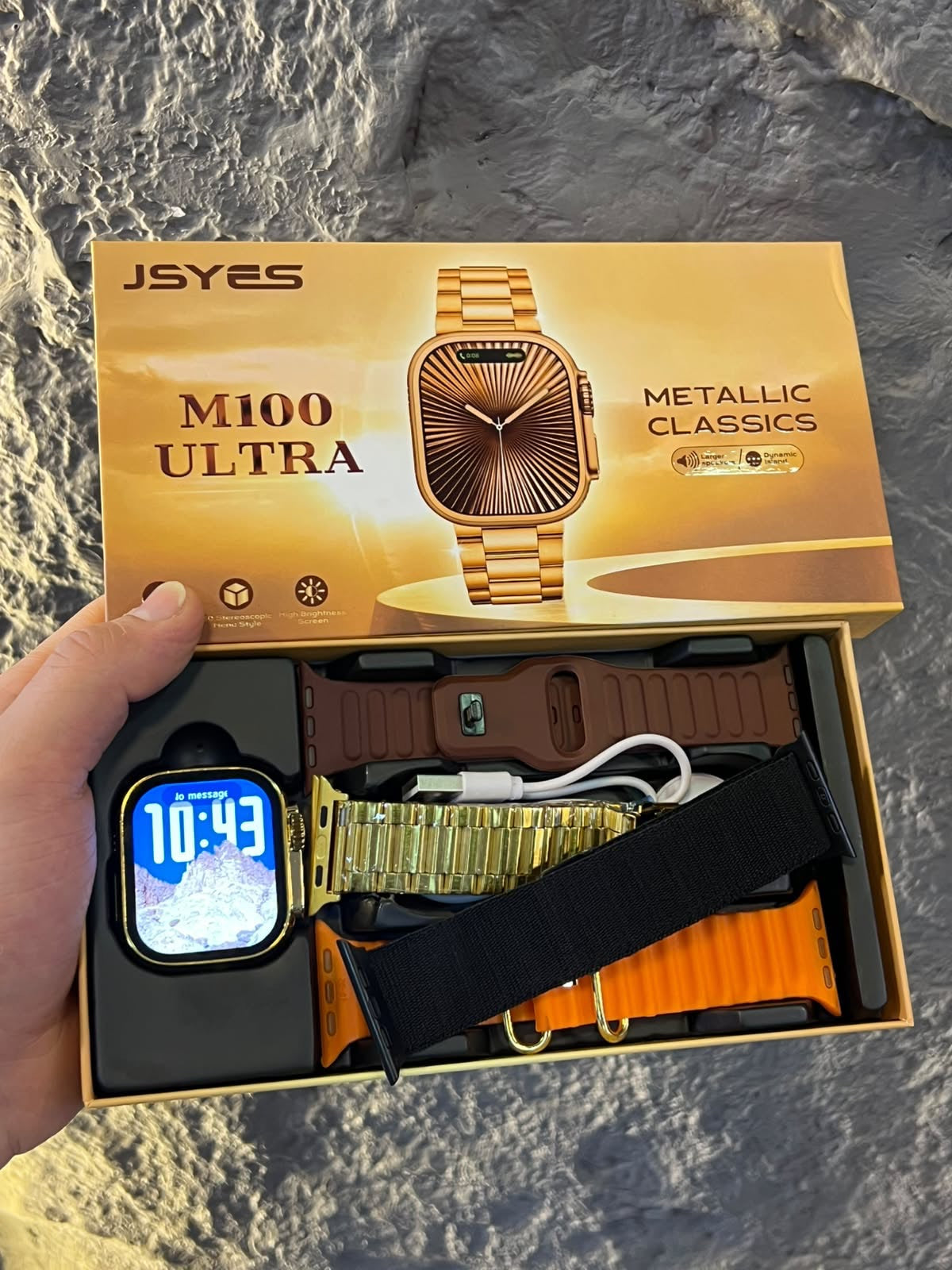 ساعة ذكية JSYES M100 Ultra