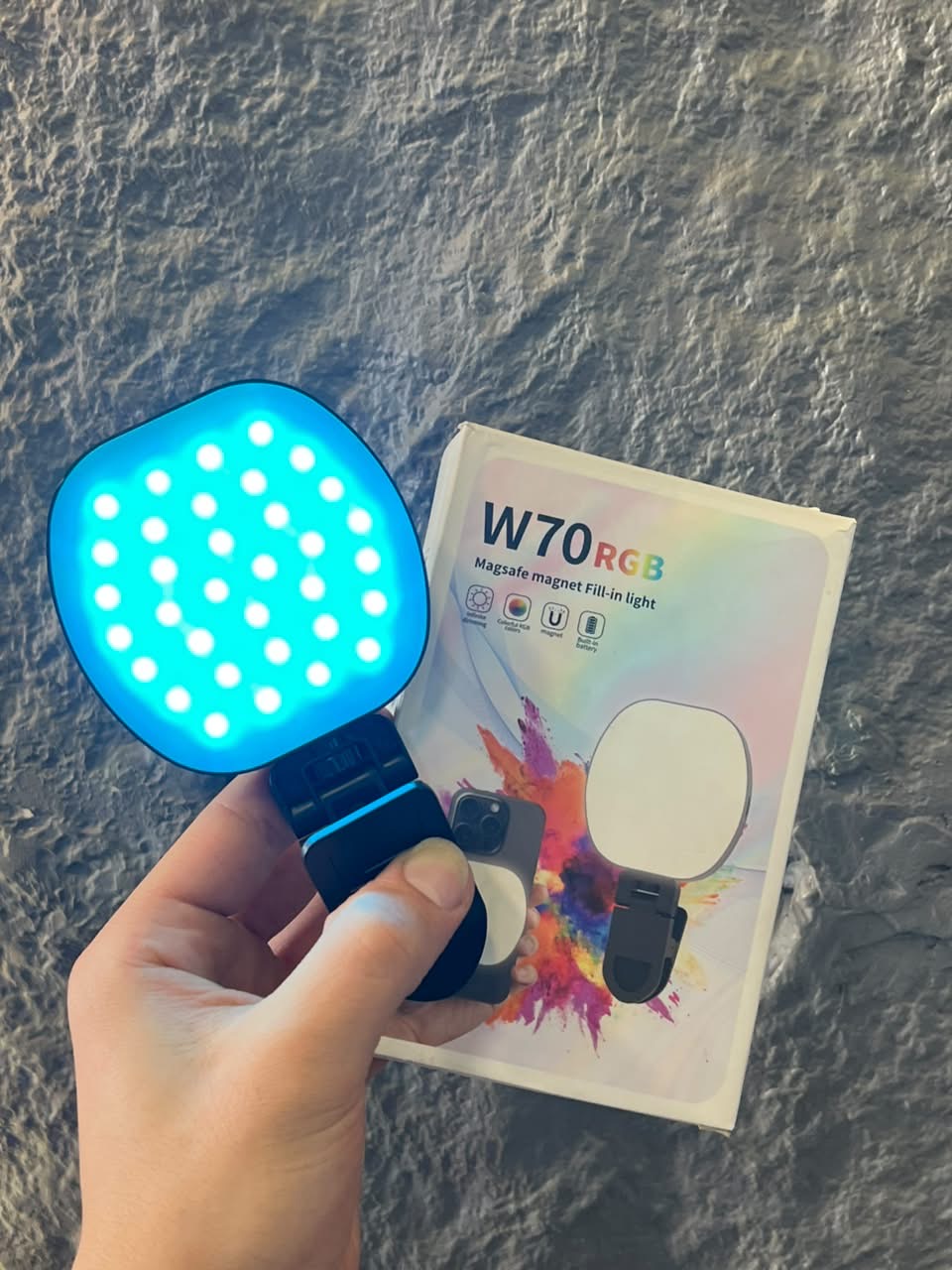 W70 RGB Selfie Ring