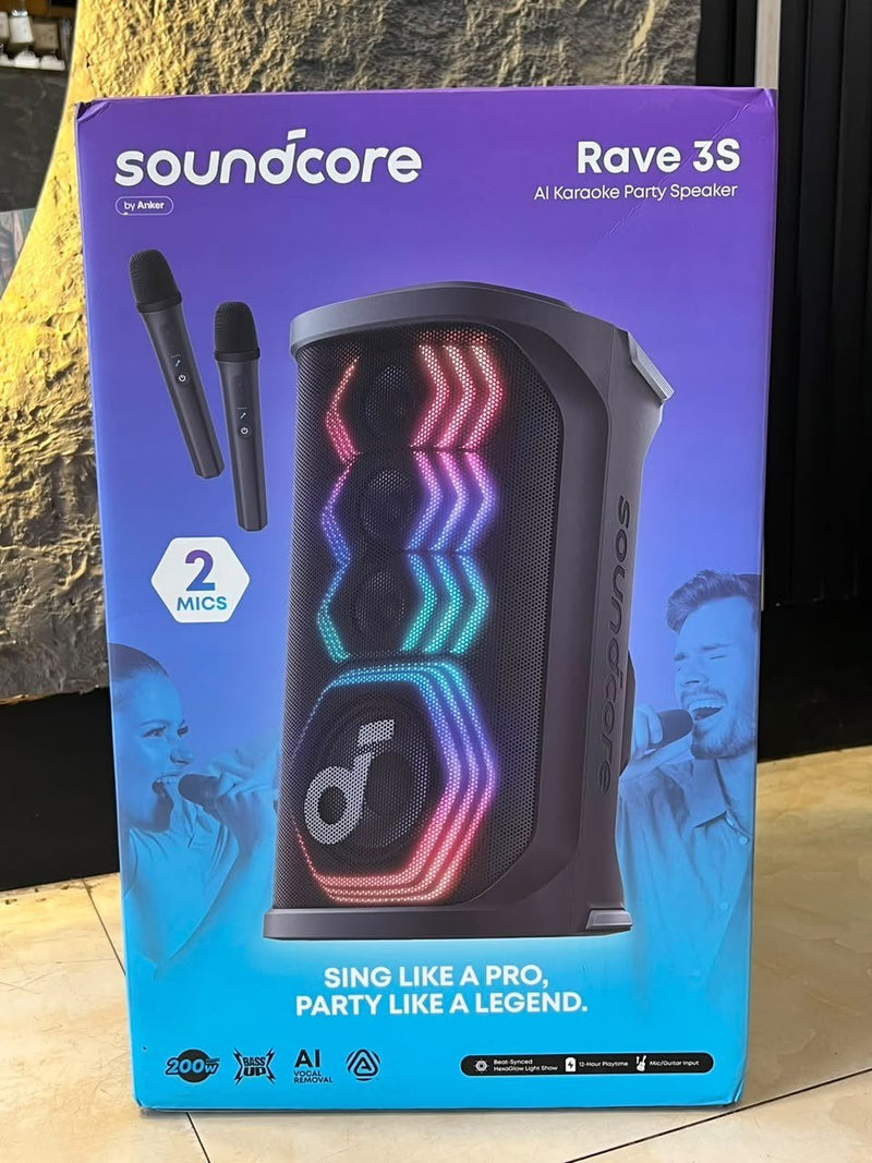 علبة سبيكر Soundcore Rave 3S